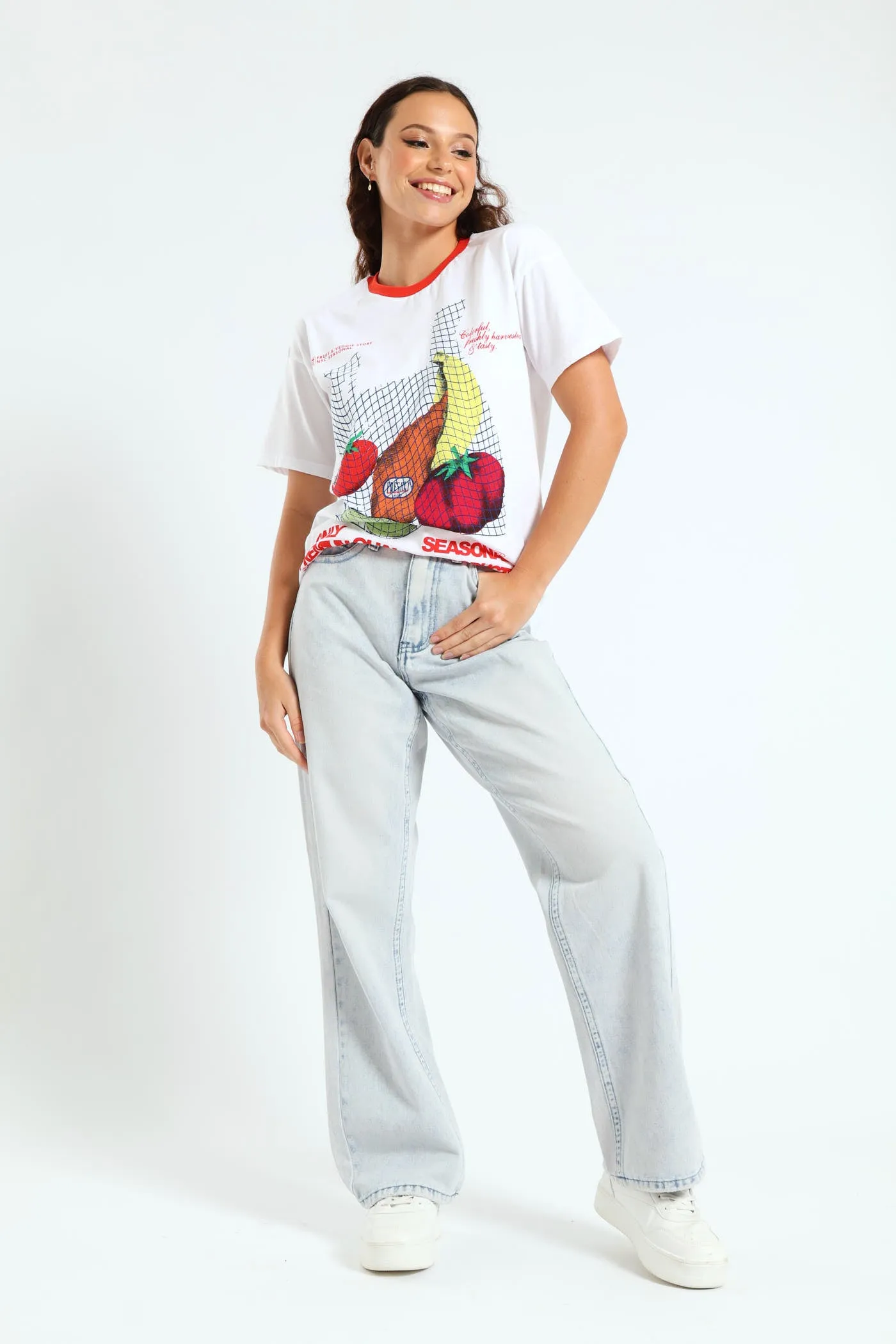 Forward Seam Wideleg Jean - Light Wash sold by Edgars product image thumbnail 4