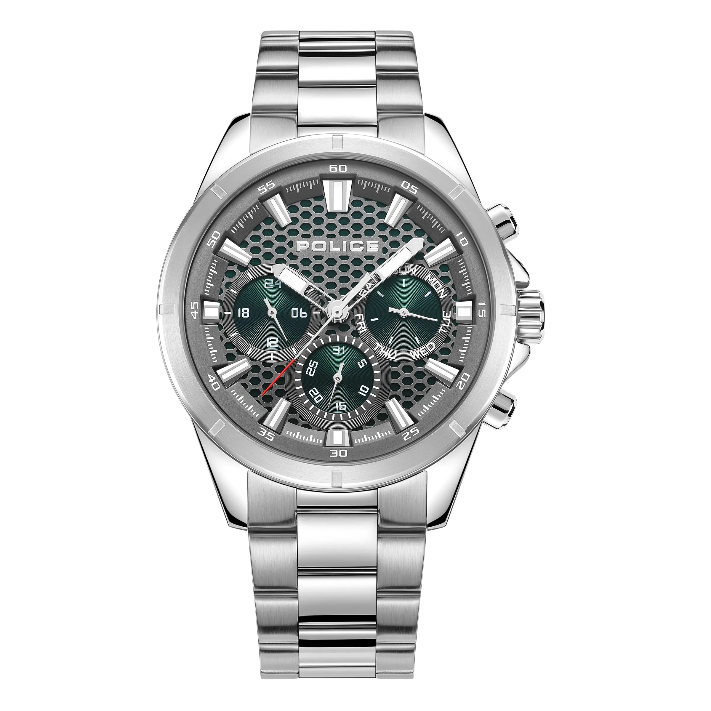 Stainless Steel Case Watch With Steel Bracelet Strap sold by Edgars