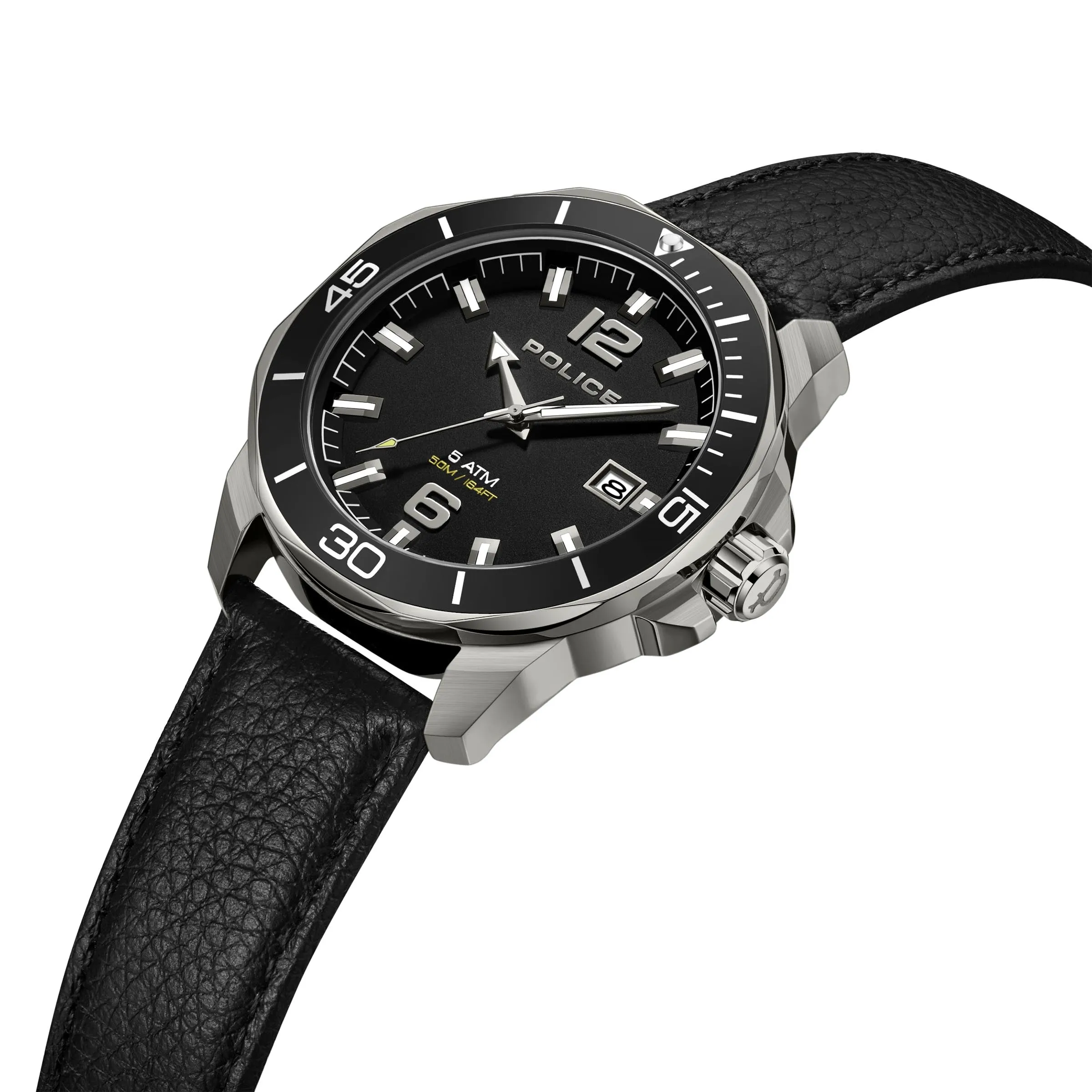 3 Handed Black Case Watch With Black Strap sold by Edgars product image thumbnail 4