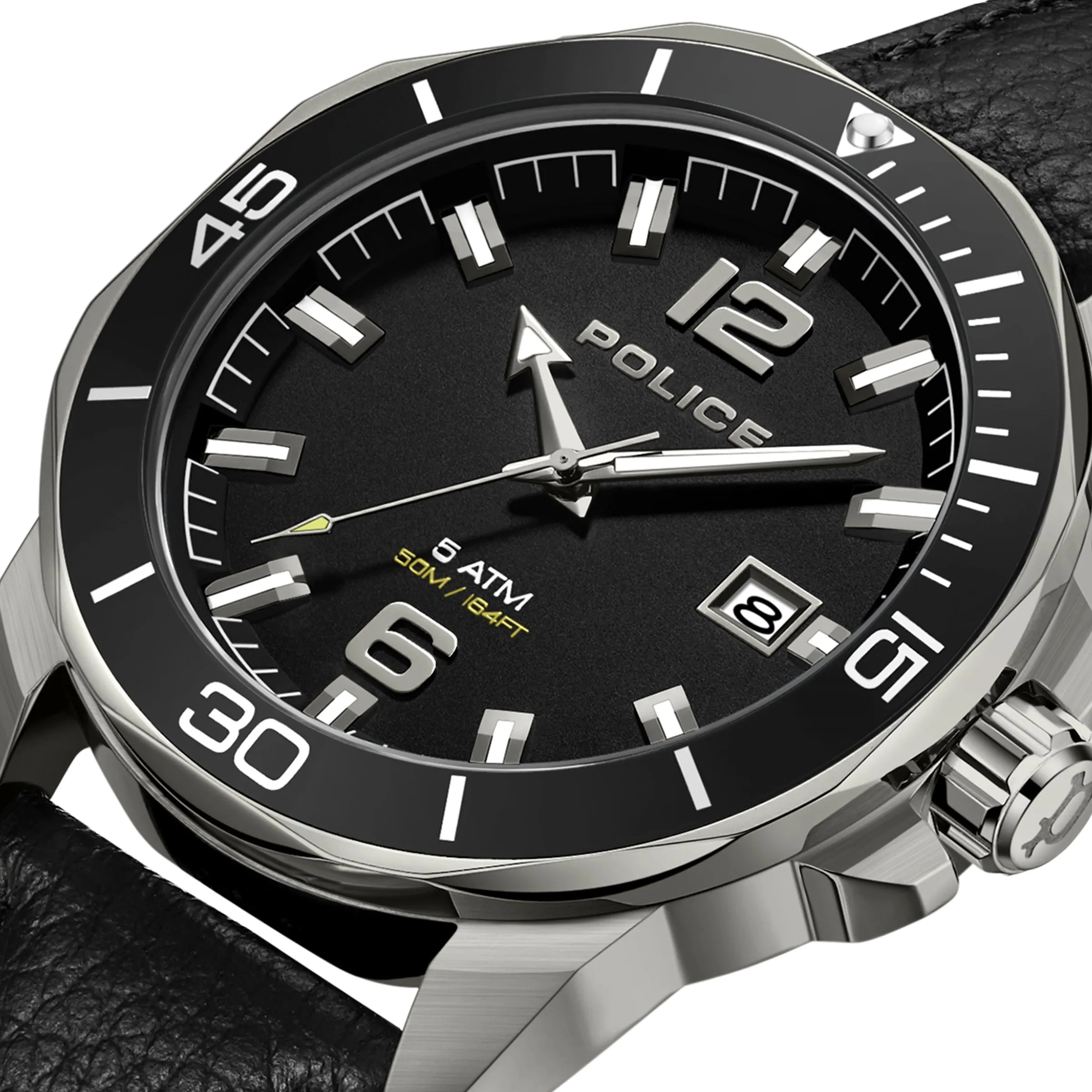 3 Handed Black Case Watch With Black Strap sold by Edgars product image thumbnail 2