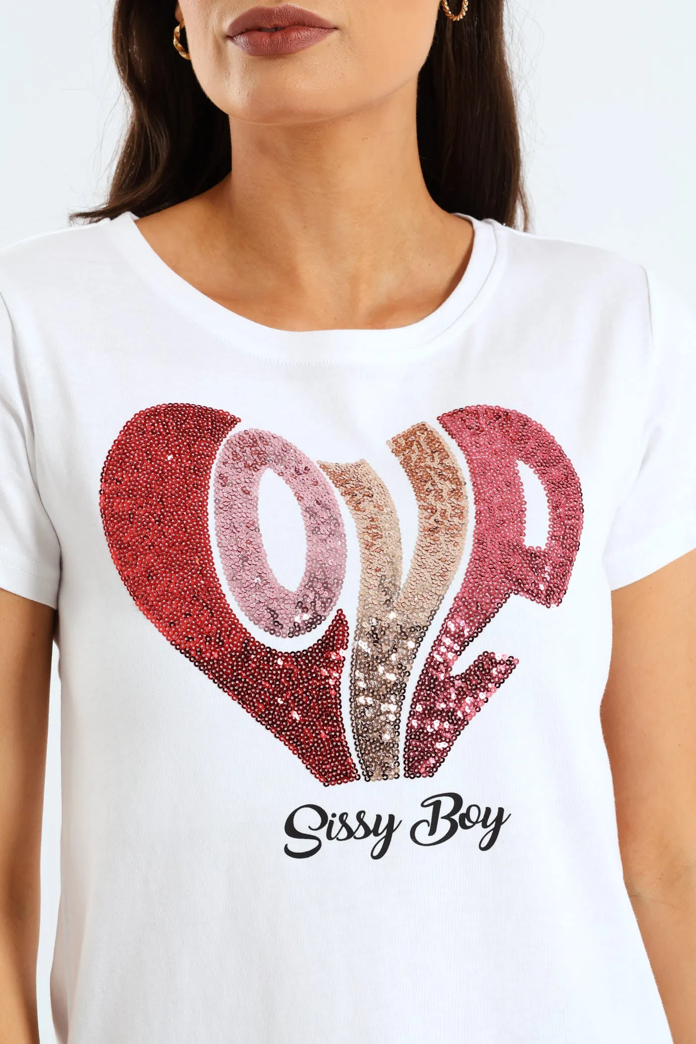 Regular Fit Multi-Technique Logo Top - White sold by Edgars product image thumbnail 3