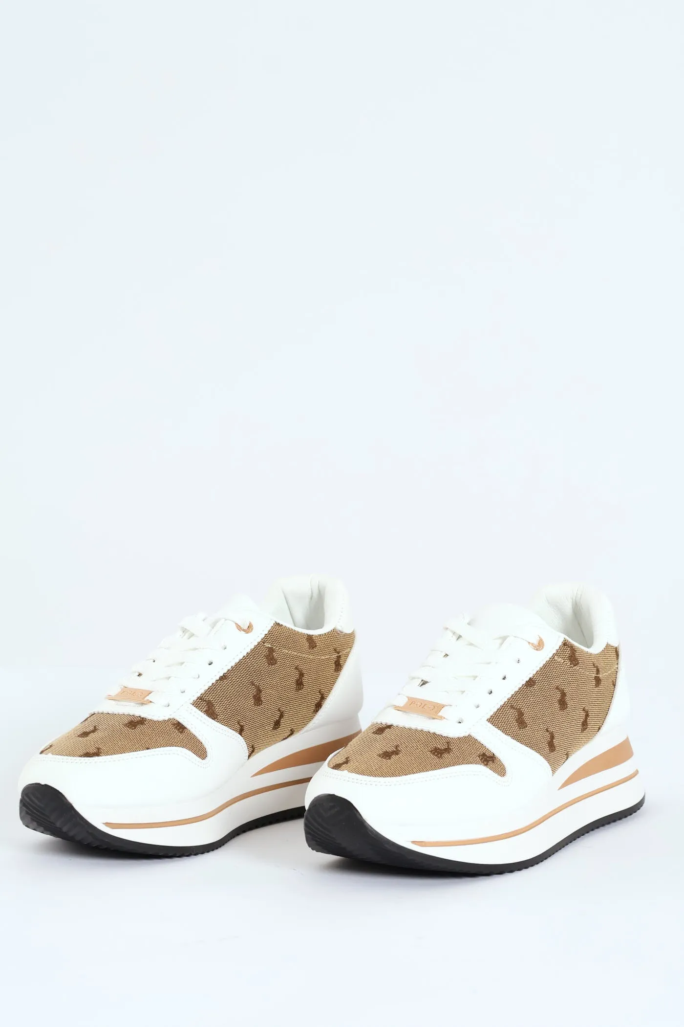 Jacquard Runner Sneaker - Stone sold by Edgars
