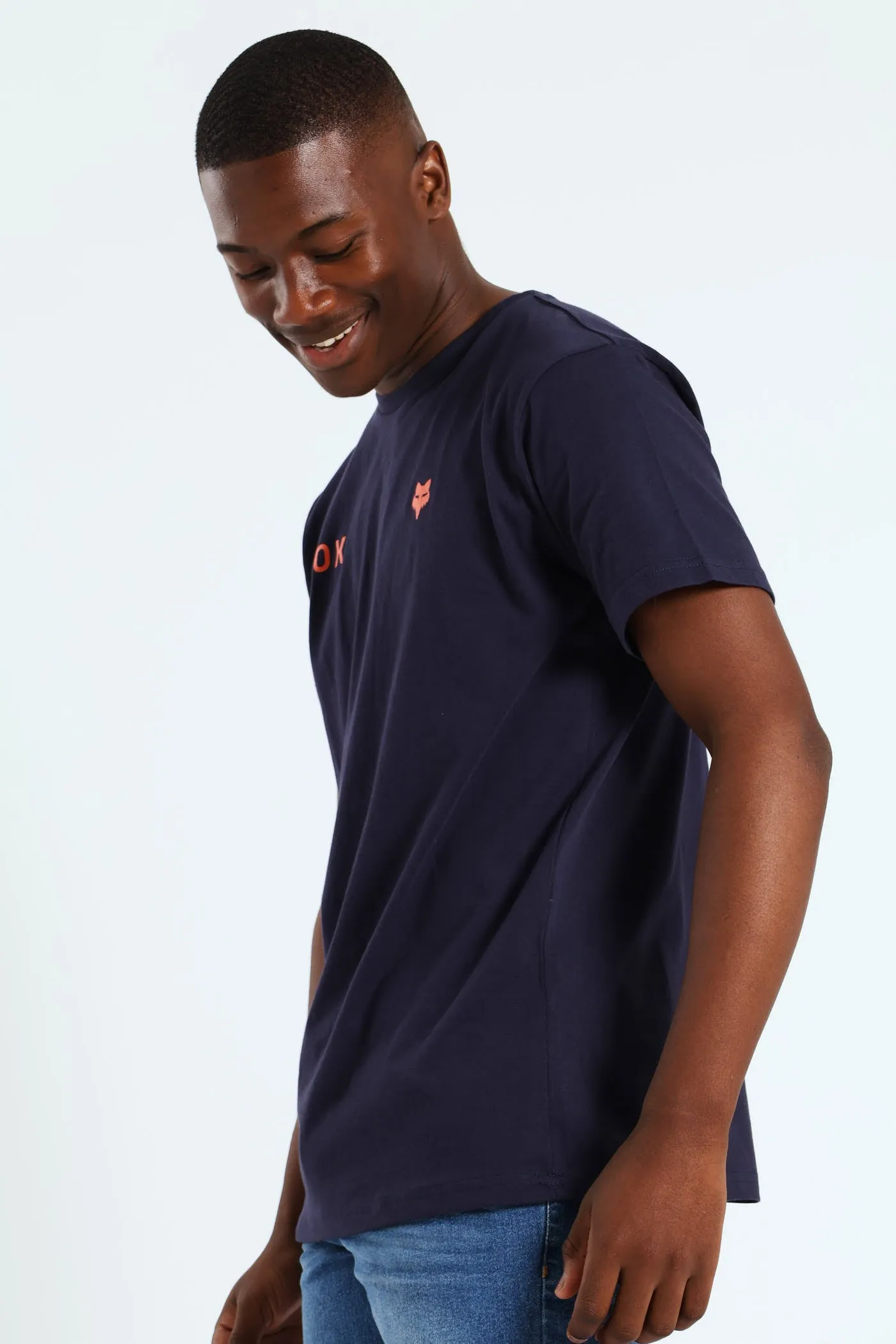 Wordmark Tee- Navy sold by Edgars product image thumbnail 3