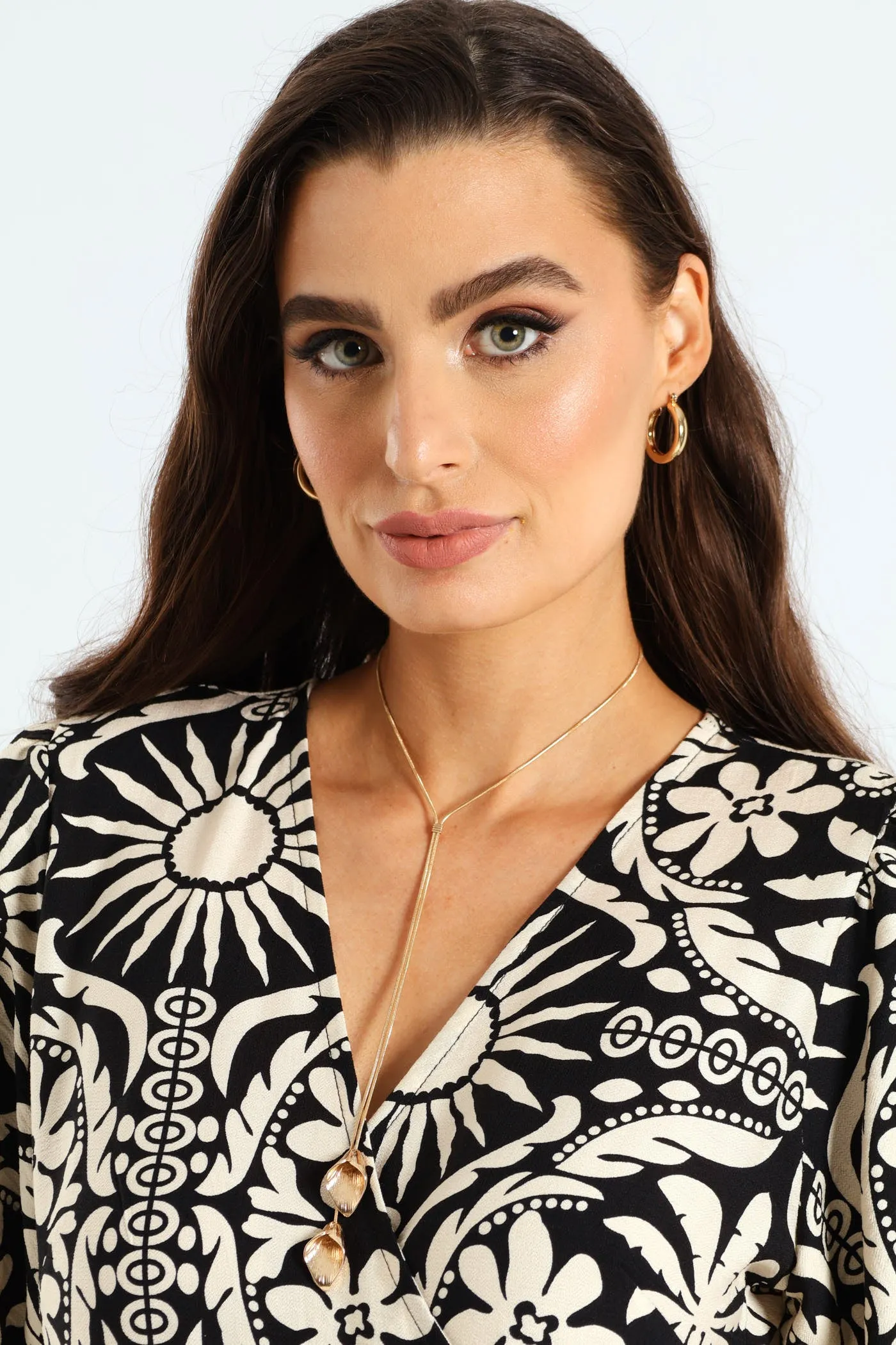 Lily Drop Necklace - Gold sold by Edgars