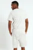 Surface Interest Tee & Shorts PJ Set - Stone sold by Edgars 
