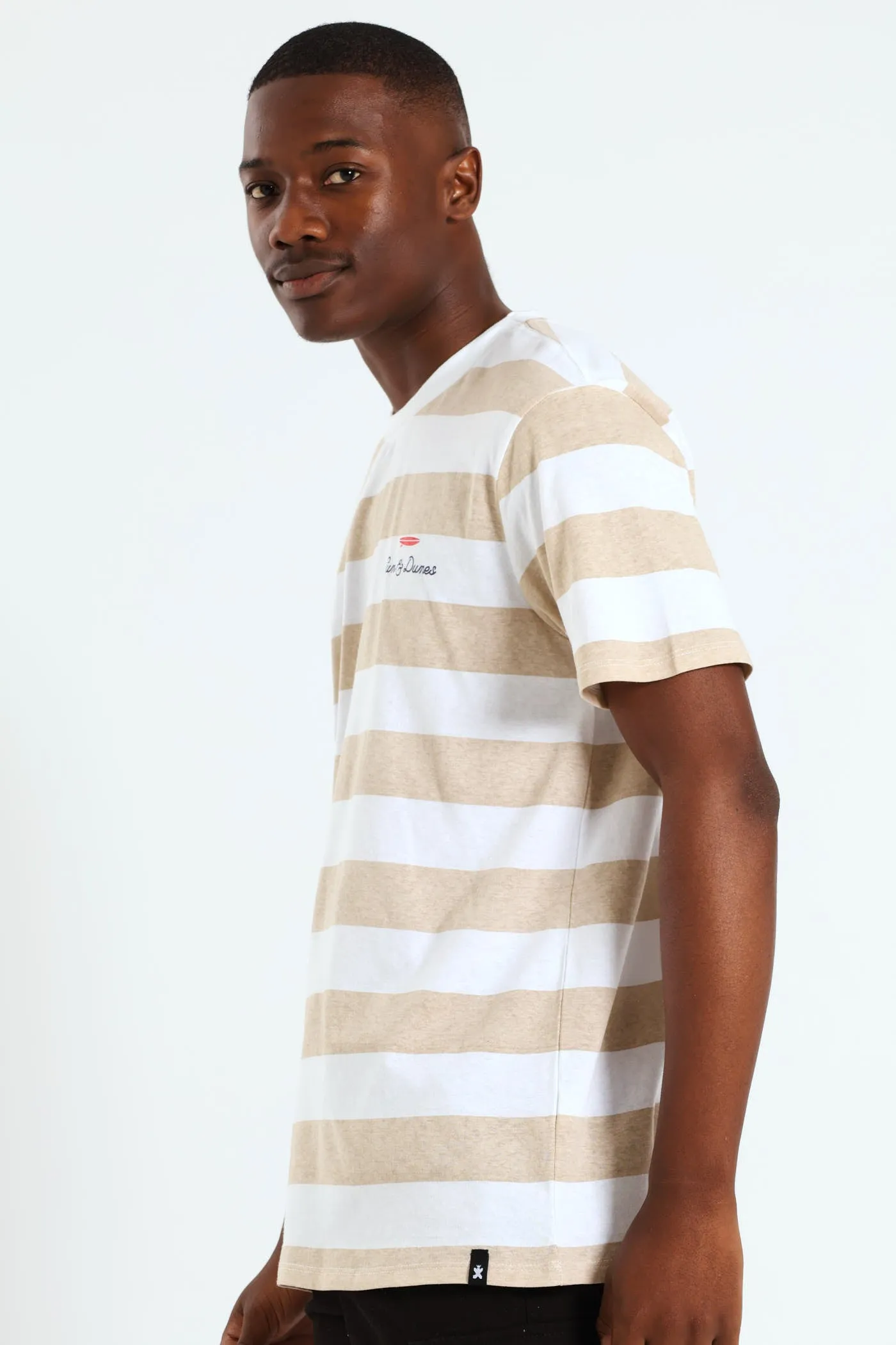 Stripe Surf T-Shirt - Stone sold by Edgars product image thumbnail 3