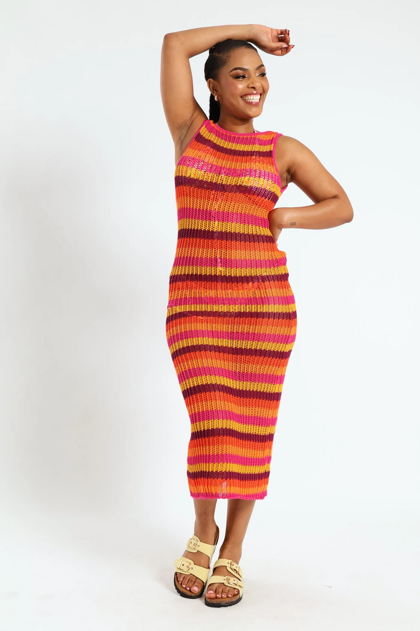 Knit Maxi Dress Cover Up sold by Edgars