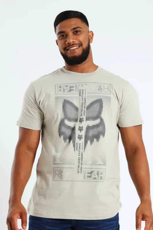 Throttle Head Tee - Off White sold by Edgars