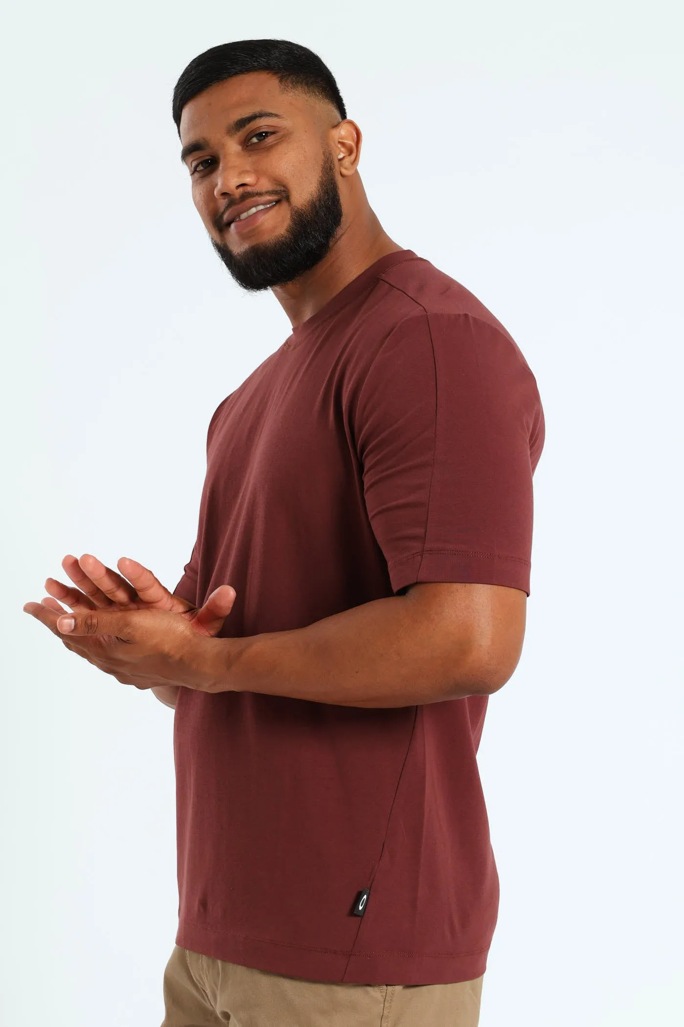 All Day Short Sleeve Tee - Burgundy sold by Edgars product image thumbnail 2