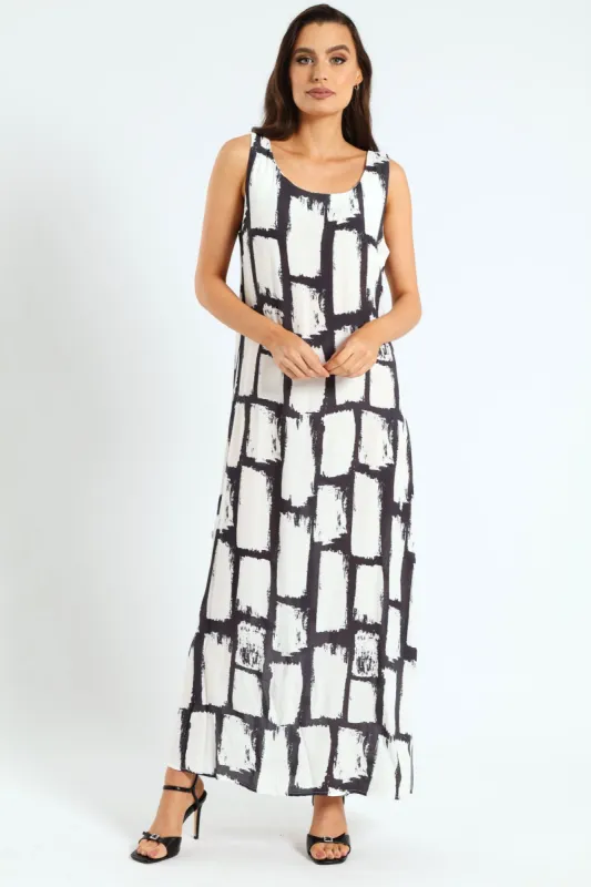 Abstract Shift Dress sold by Edgars