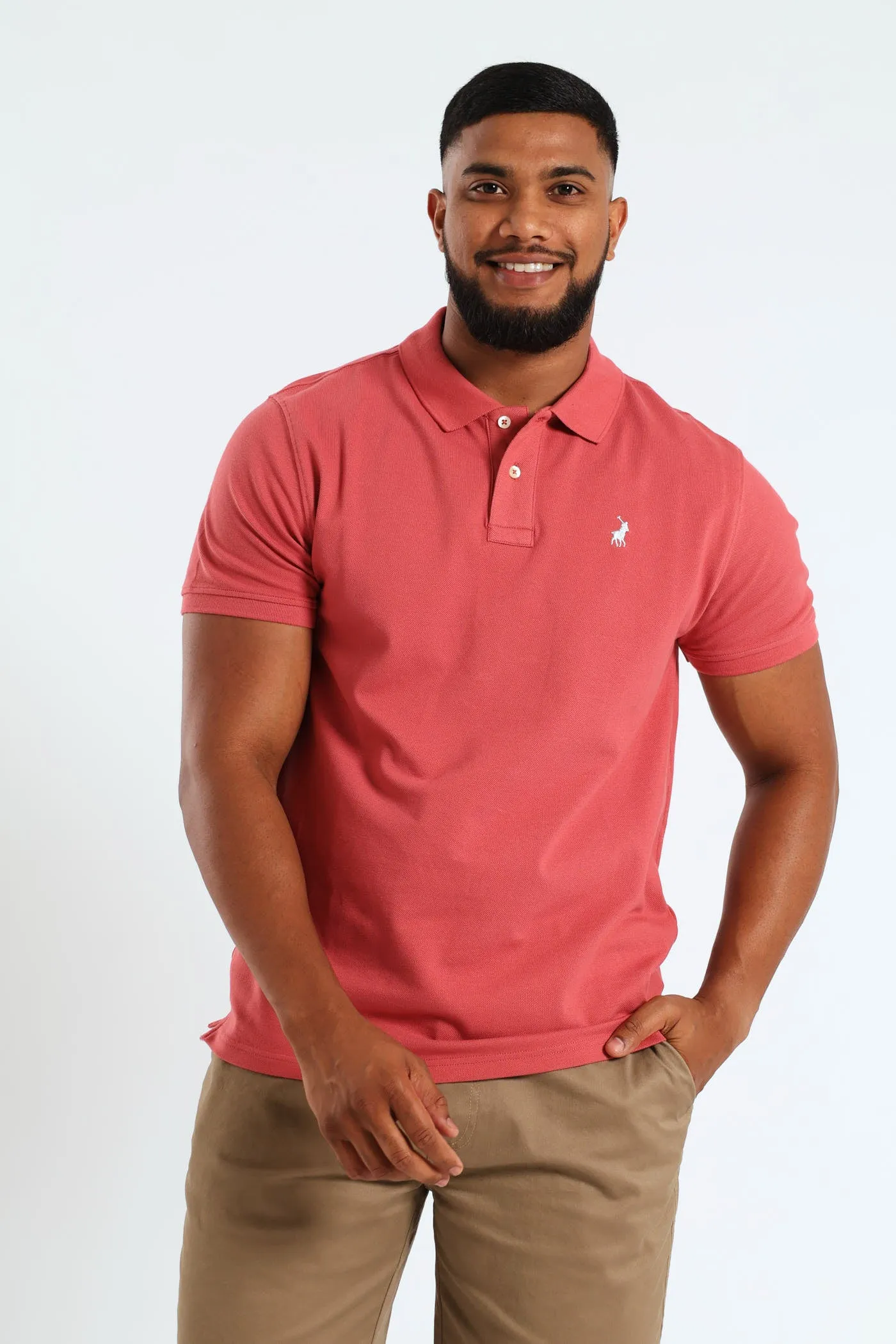 Core Carter Pique Golfer - Rose sold by Edgars