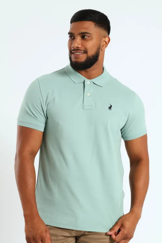 Core Carter Pique - Aqua sold by Edgars 