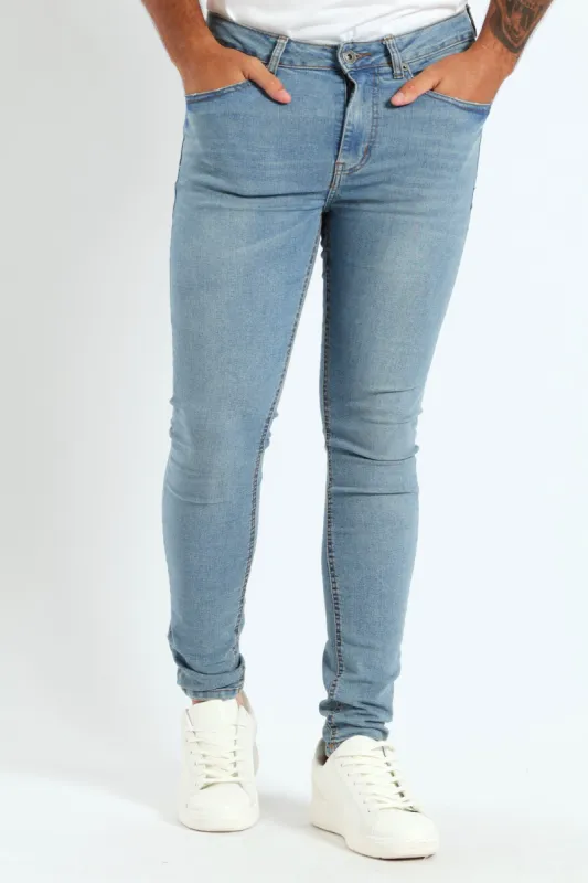 Vintage Super Skinny Denim - Light Wash sold by Edgars