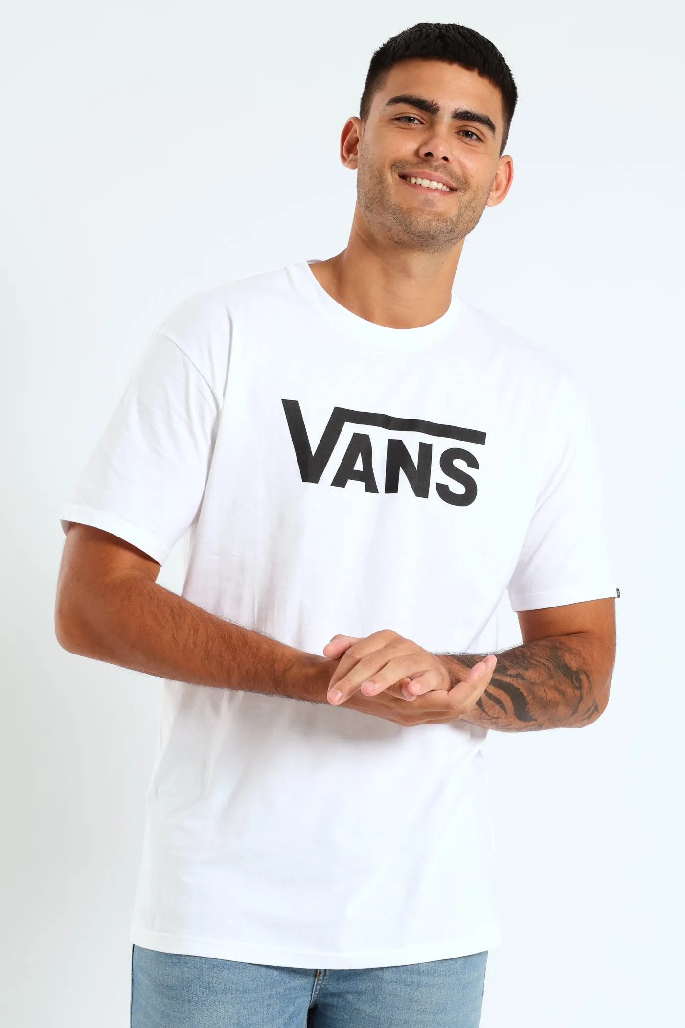 Classic White Tee - White sold by Edgars