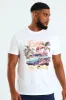 Car Summer Tee - White sold by Edgars