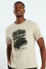 Off Road Hotrod Tee - Stone sold by Edgars