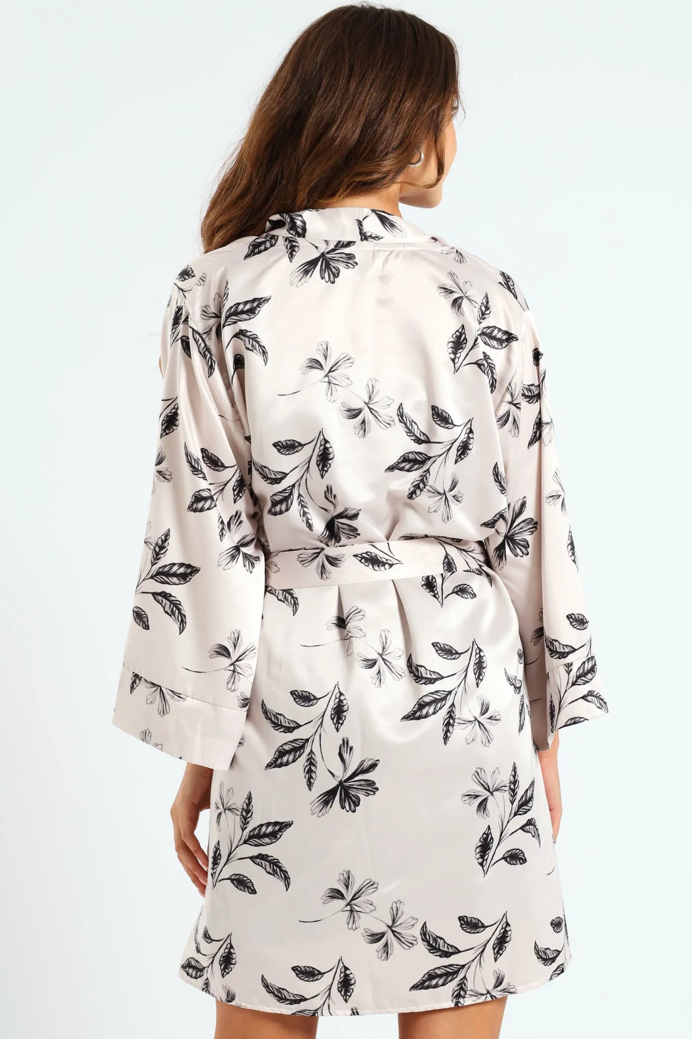 Floral Gown & Chemise - Grey sold by Edgars product image thumbnail 5