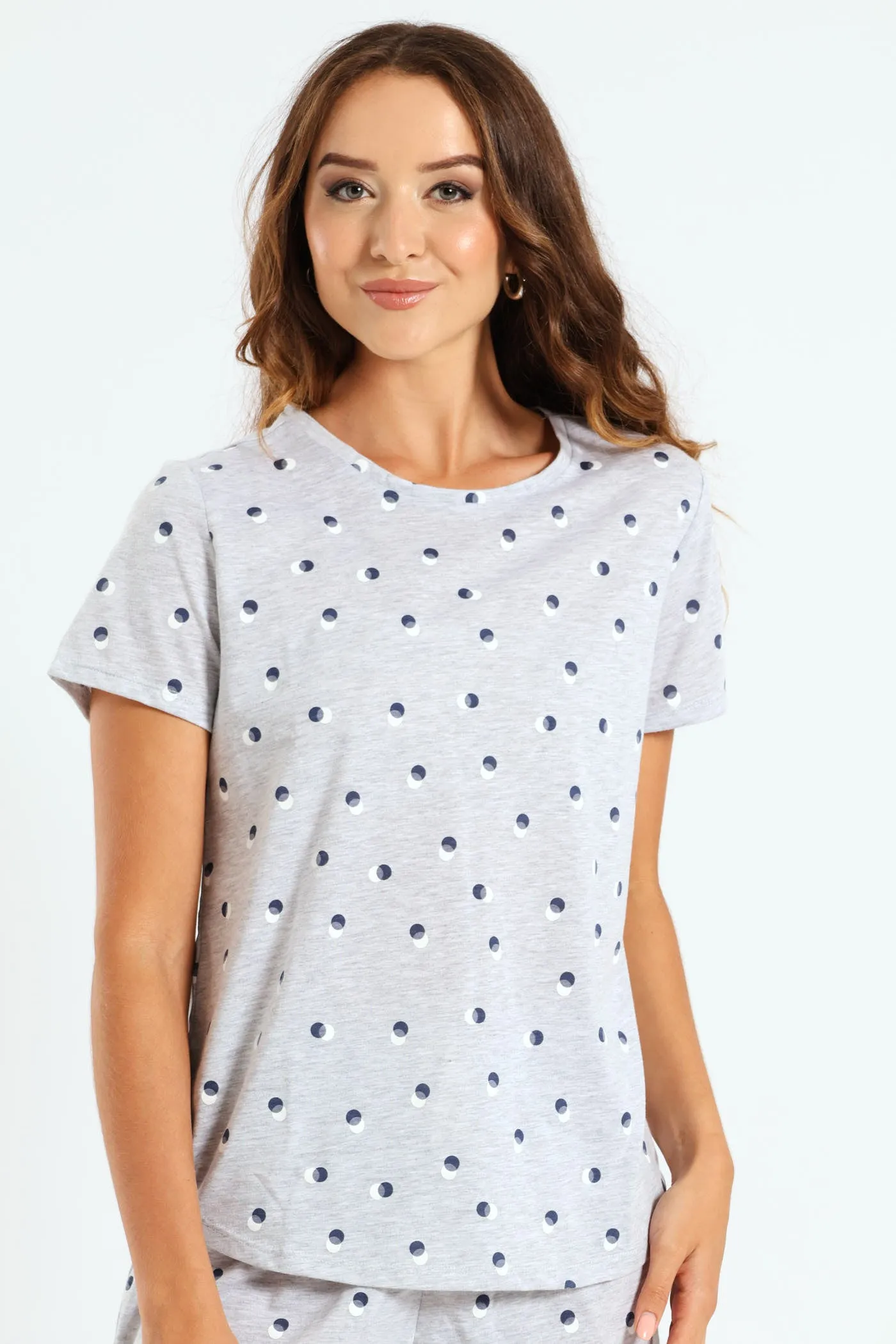 Spot Knit Tee - Grey Melange sold by Edgars product image thumbnail 3