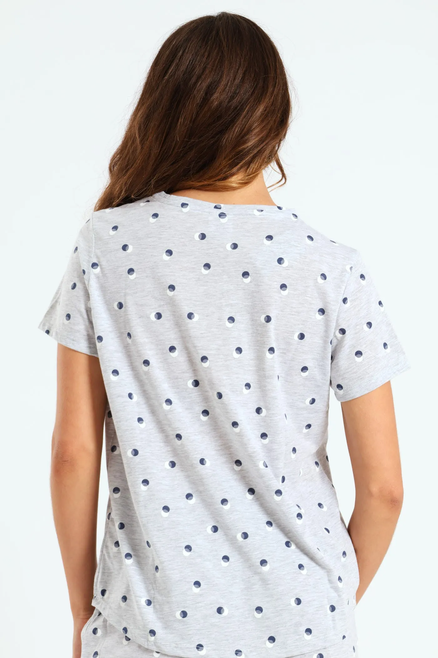 Spot Knit Tee - Grey Melange sold by Edgars product image thumbnail 2