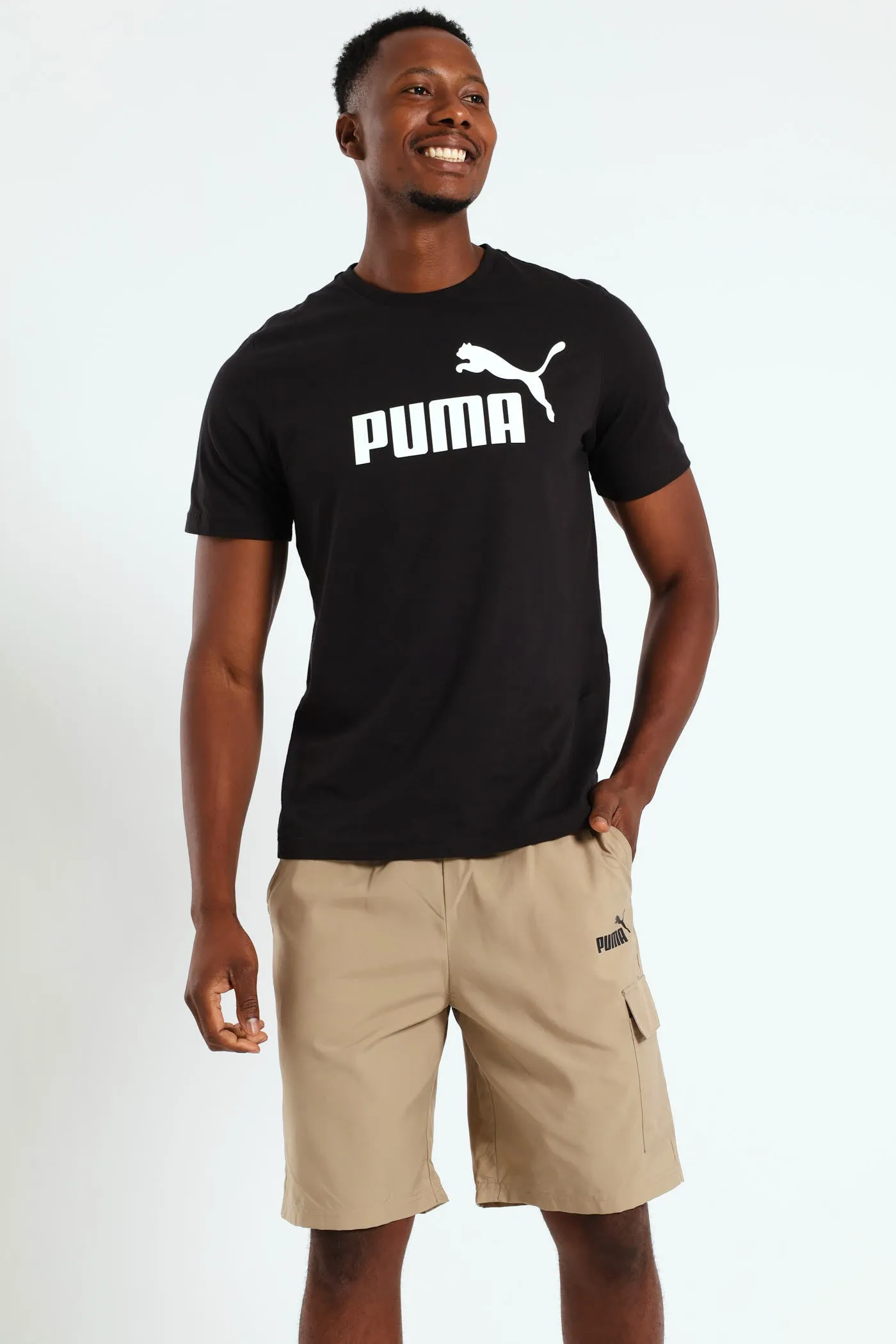 Essential Woven Cargo Shorts - Beige sold by Edgars