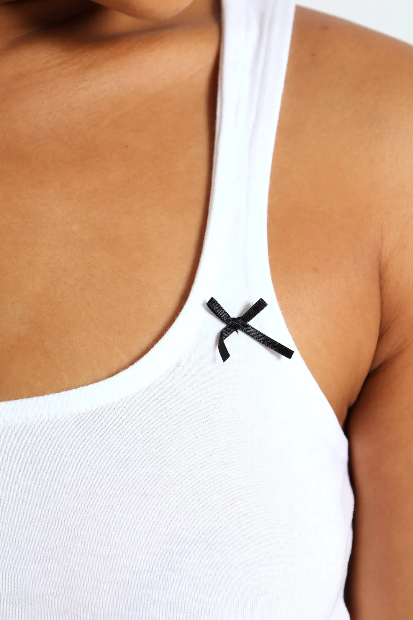 Bow Tank Top - White sold by Edgars product image thumbnail 4