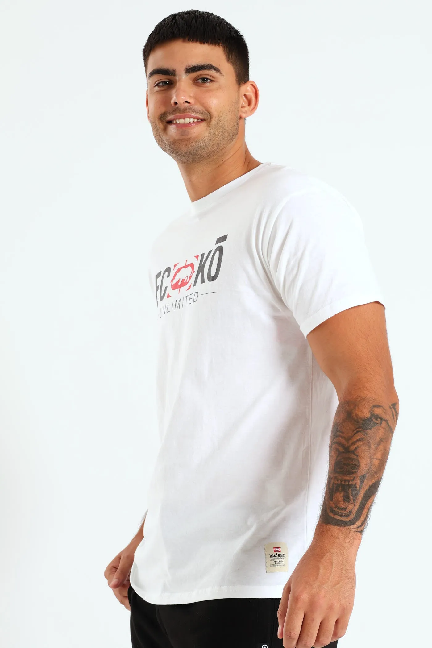 Split Logo Tee - White sold by Edgars product image thumbnail 3