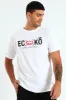 Split Logo Tee - White sold by Edgars