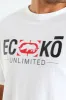 Split Logo Tee - White sold by Edgars