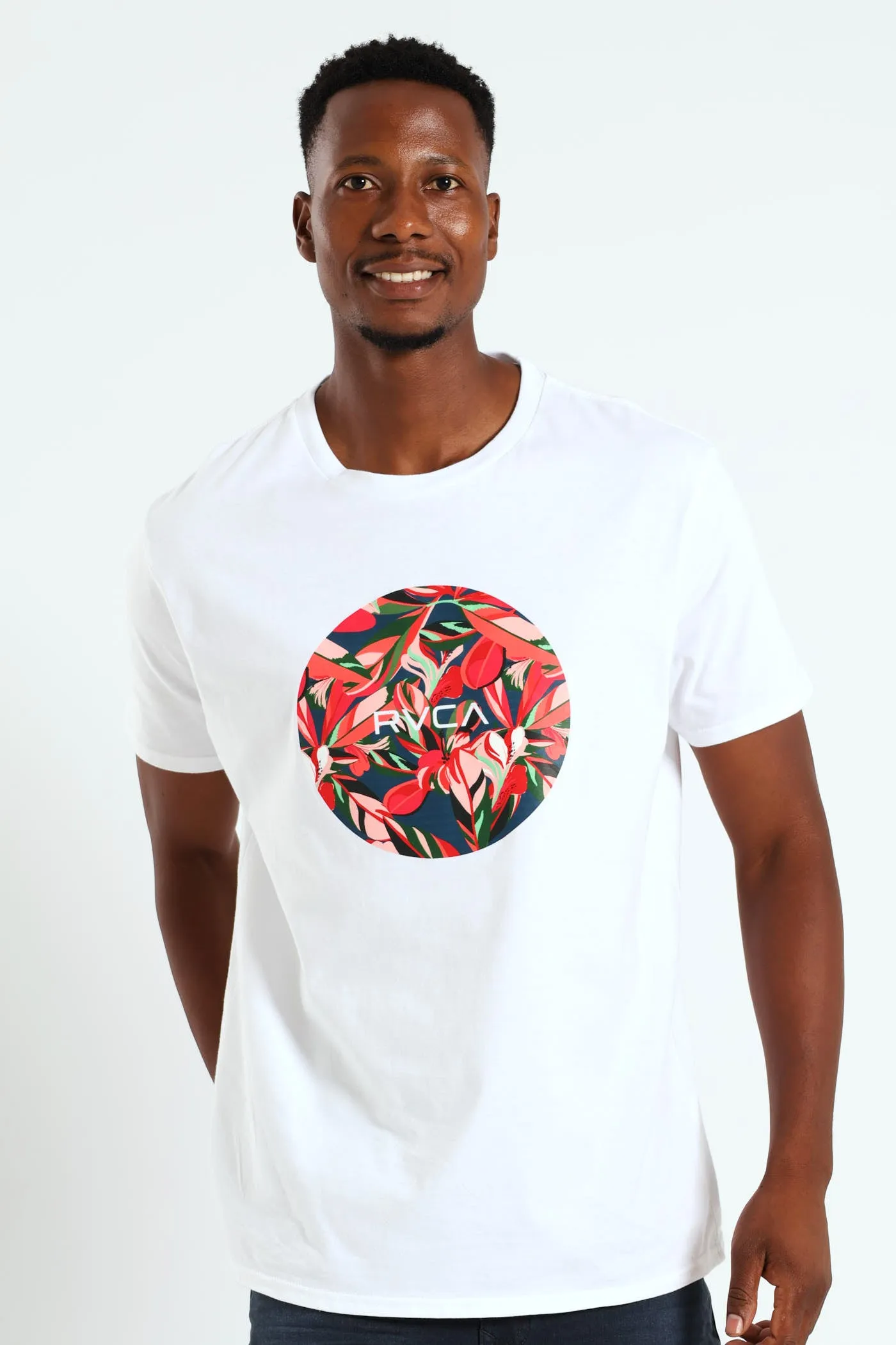 Motors Short Sleeve Tee - White sold by Edgars