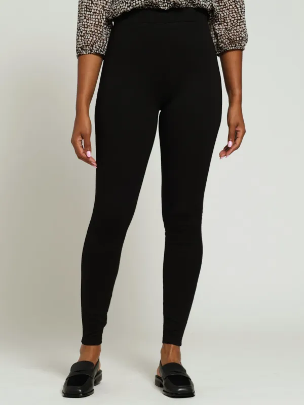 Straight Leg Pants - Black sold by Edgars