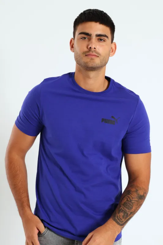 Essential Small Logo Tee - Cobalt sold by Edgars