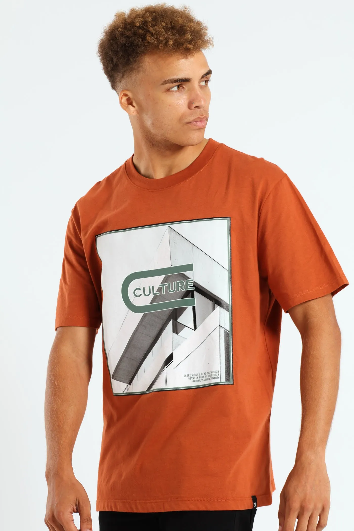 City Photographic Print Tee - Rust sold by Edgars product image thumbnail 2