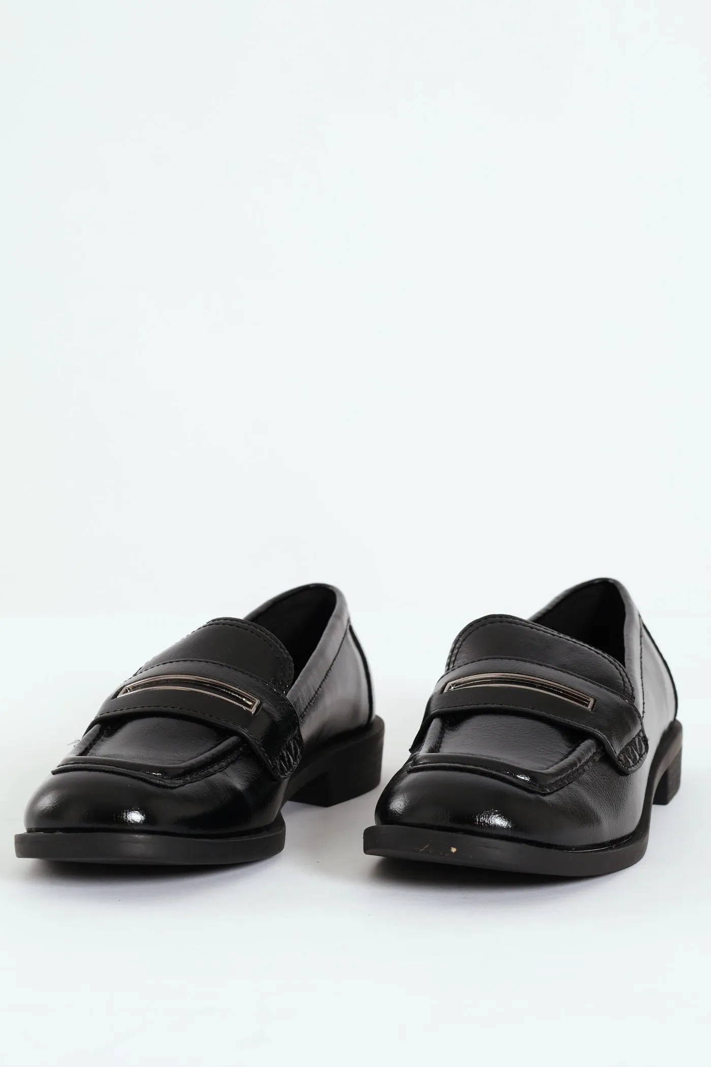 Jaylin Patent Loafer - Black sold by Edgars