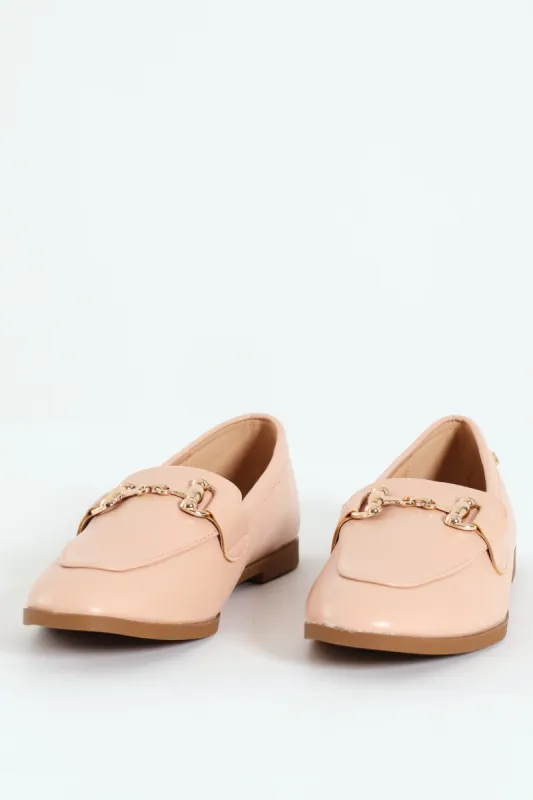 Baylee 4 Horse Bit Loafer - Pink sold by Edgars