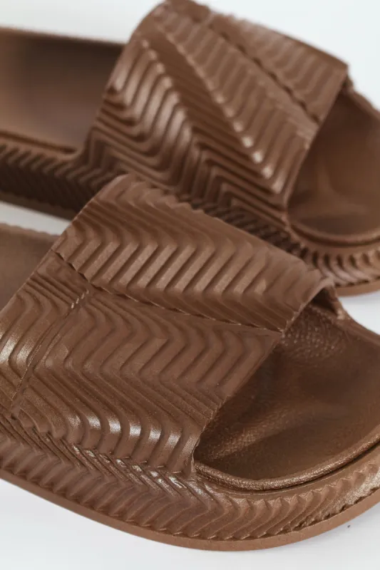 3D Push In Slide - Mocha sold by Edgars 