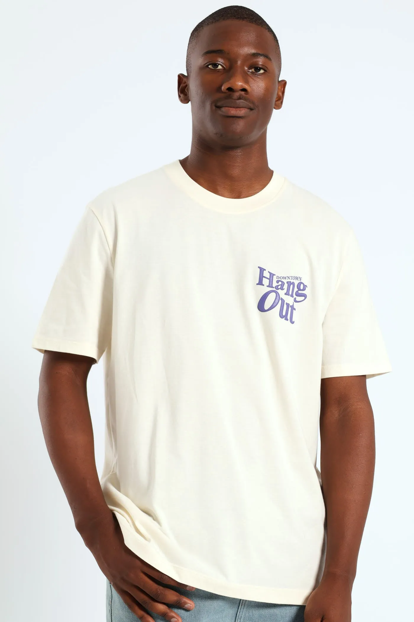 Hangout Puff Front & Back Print Tee - Off White sold by Edgars product image thumbnail 3