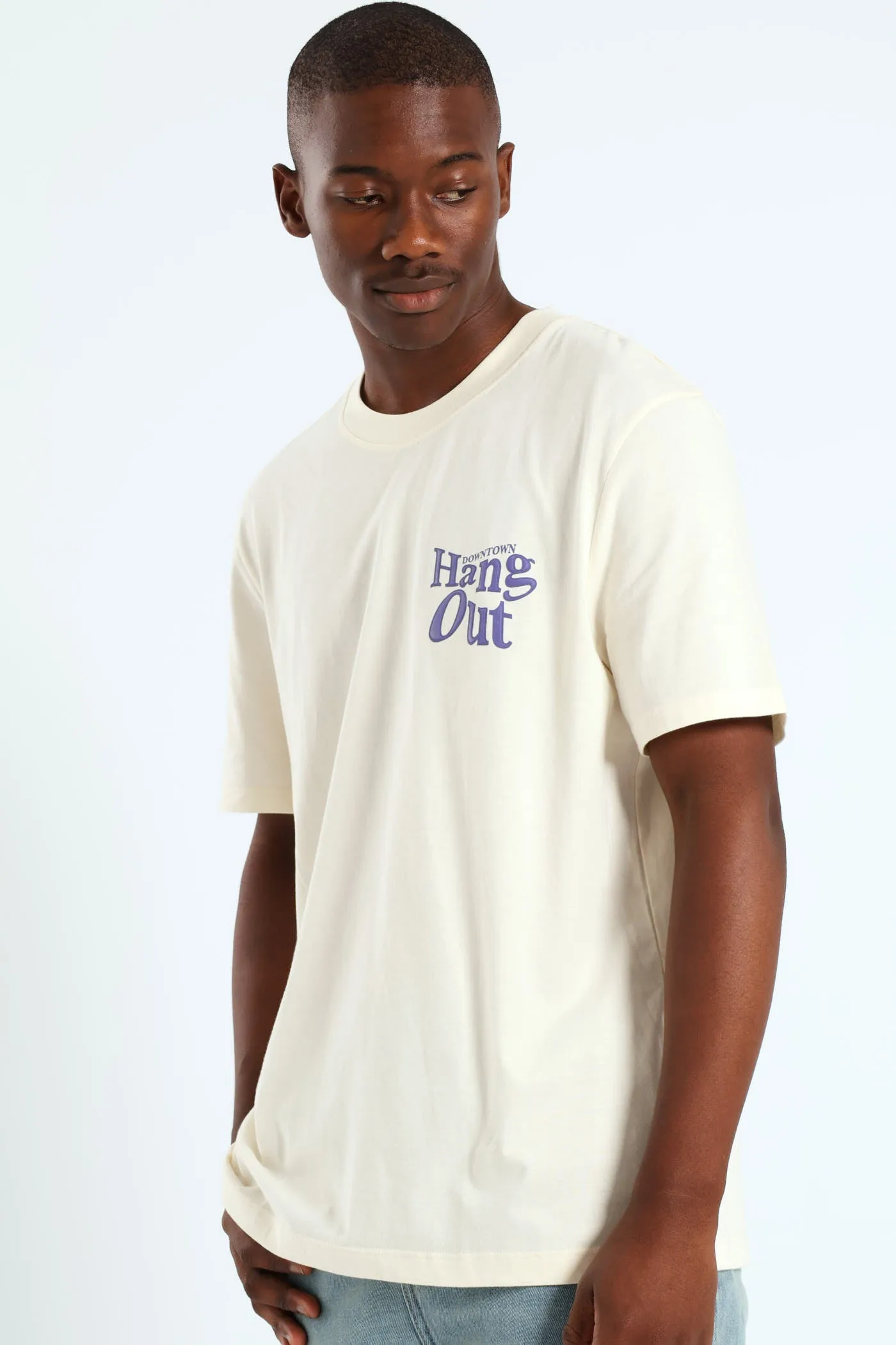 Hangout Puff Front & Back Print Tee - Off White sold by Edgars product image thumbnail 4