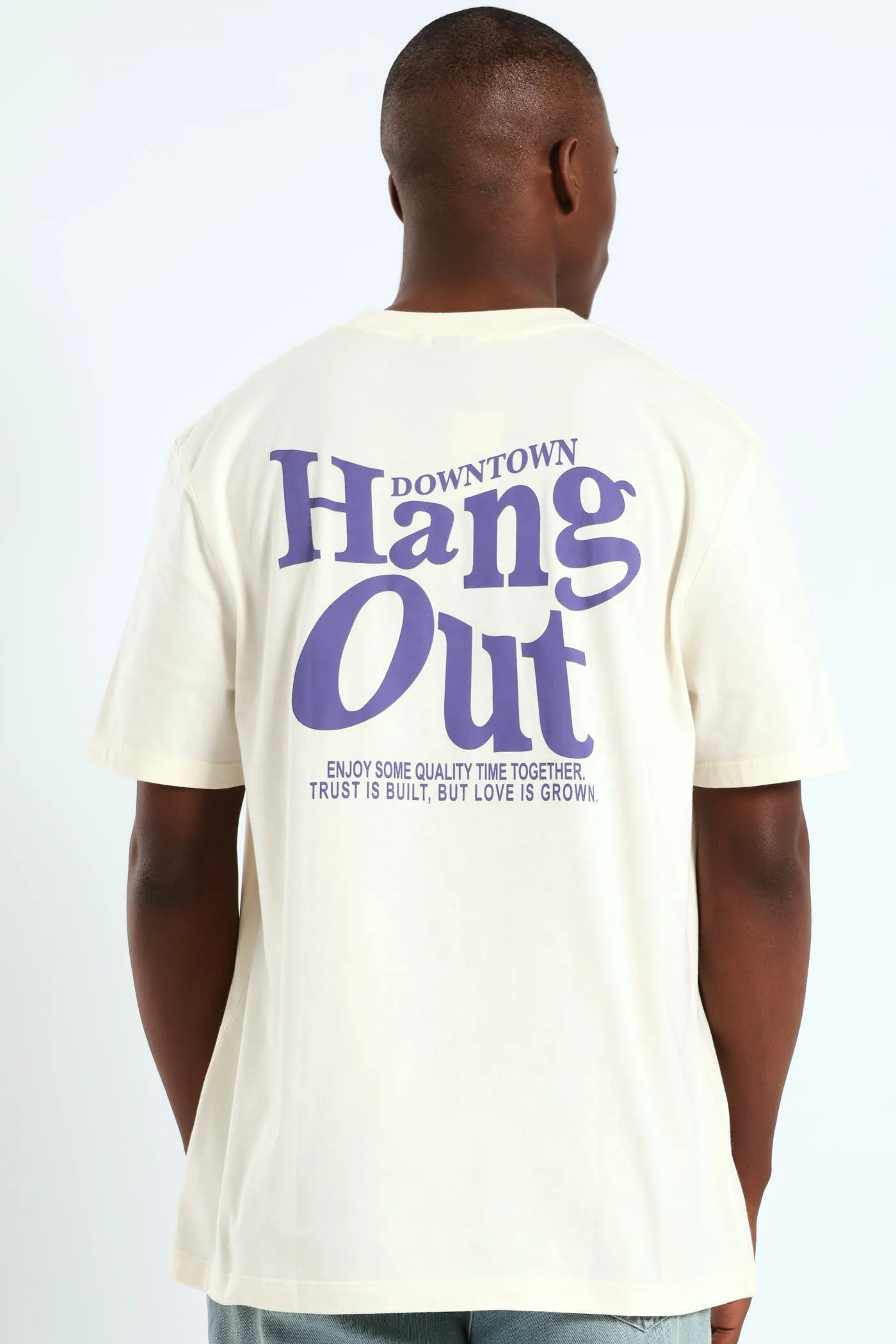 Hangout Puff Front & Back Print Tee - Off White sold by Edgars product image thumbnail 2