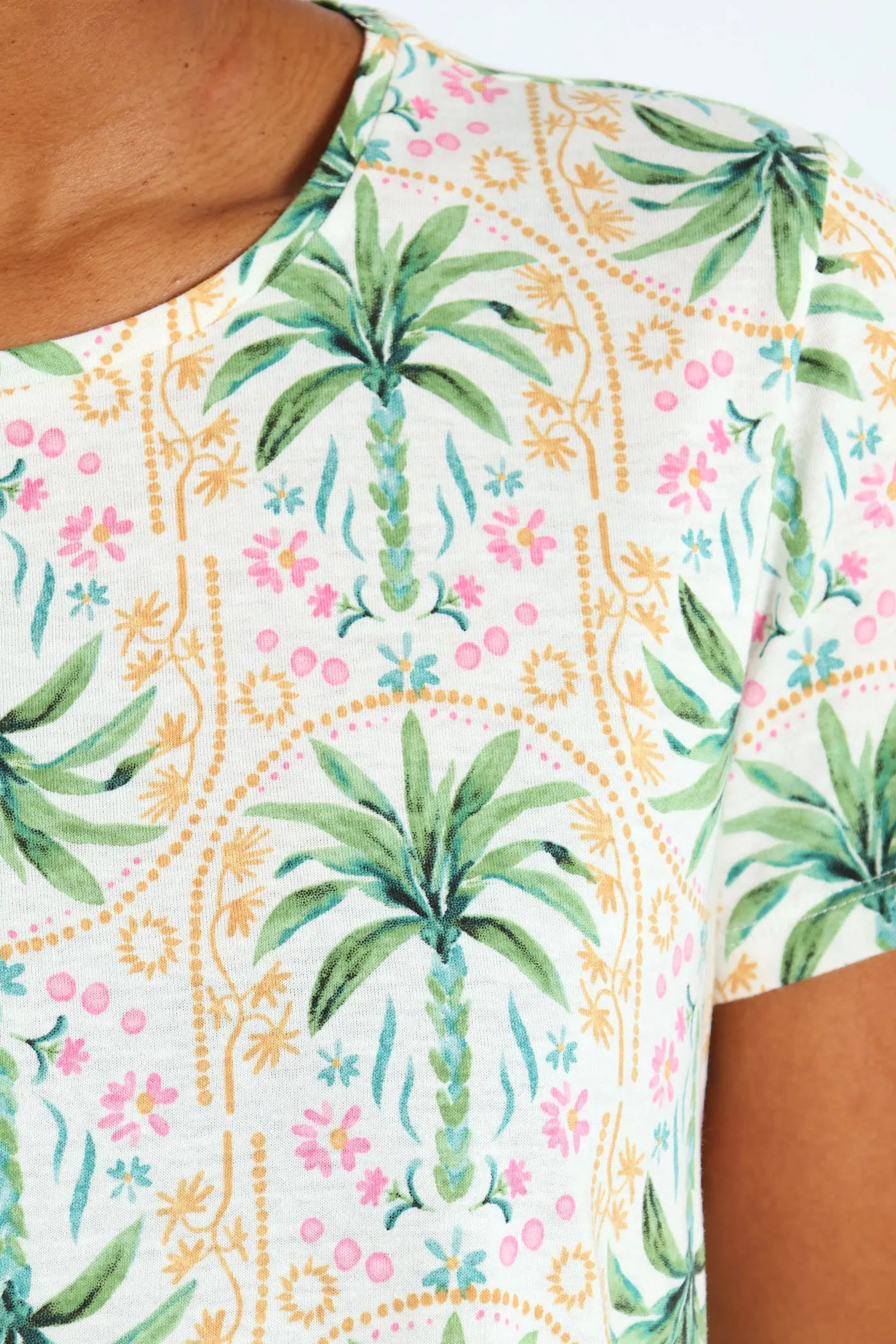 Palm Knit Tee - White sold by Edgars product image thumbnail 5