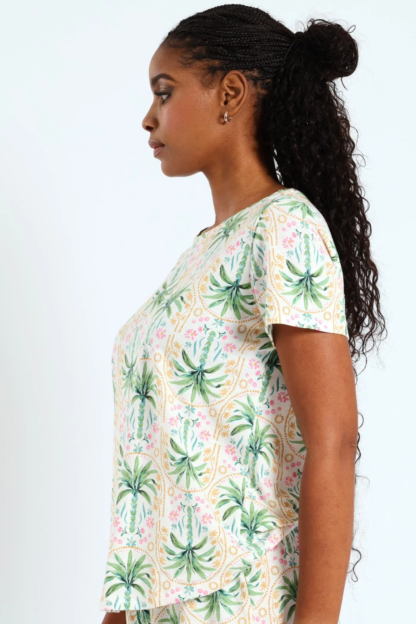 Palm Knit Tee - White sold by Edgars product image thumbnail 3