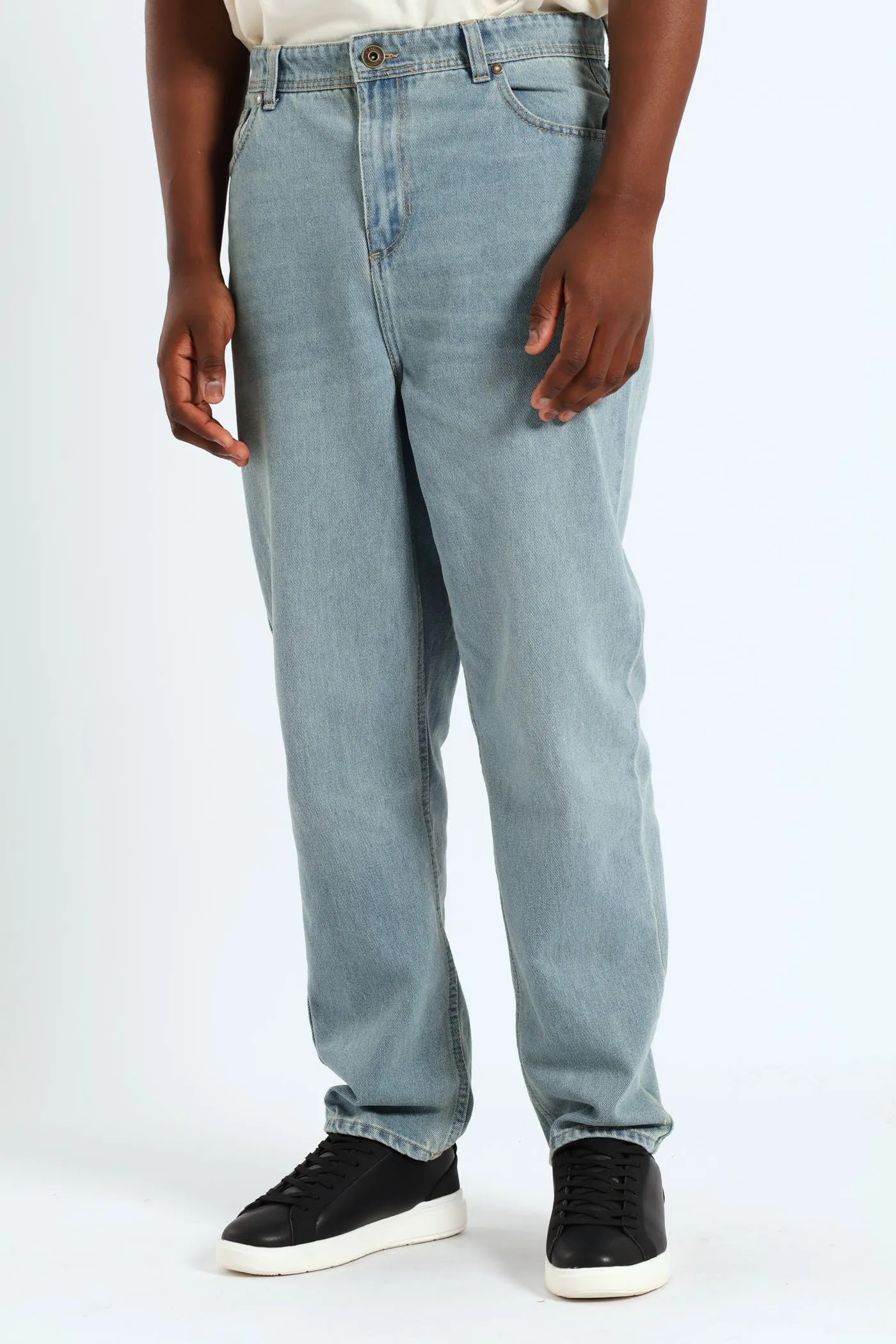 Straight Vintage Denim Jean - Light Wash sold by Edgars