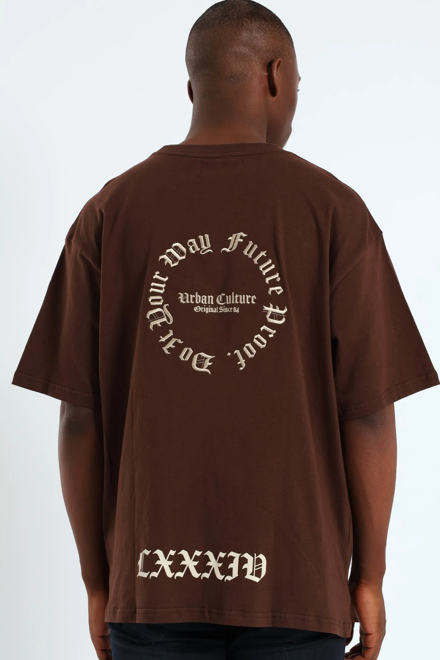 Back Embroidery Tee - Brown sold by Edgars product image thumbnail 2