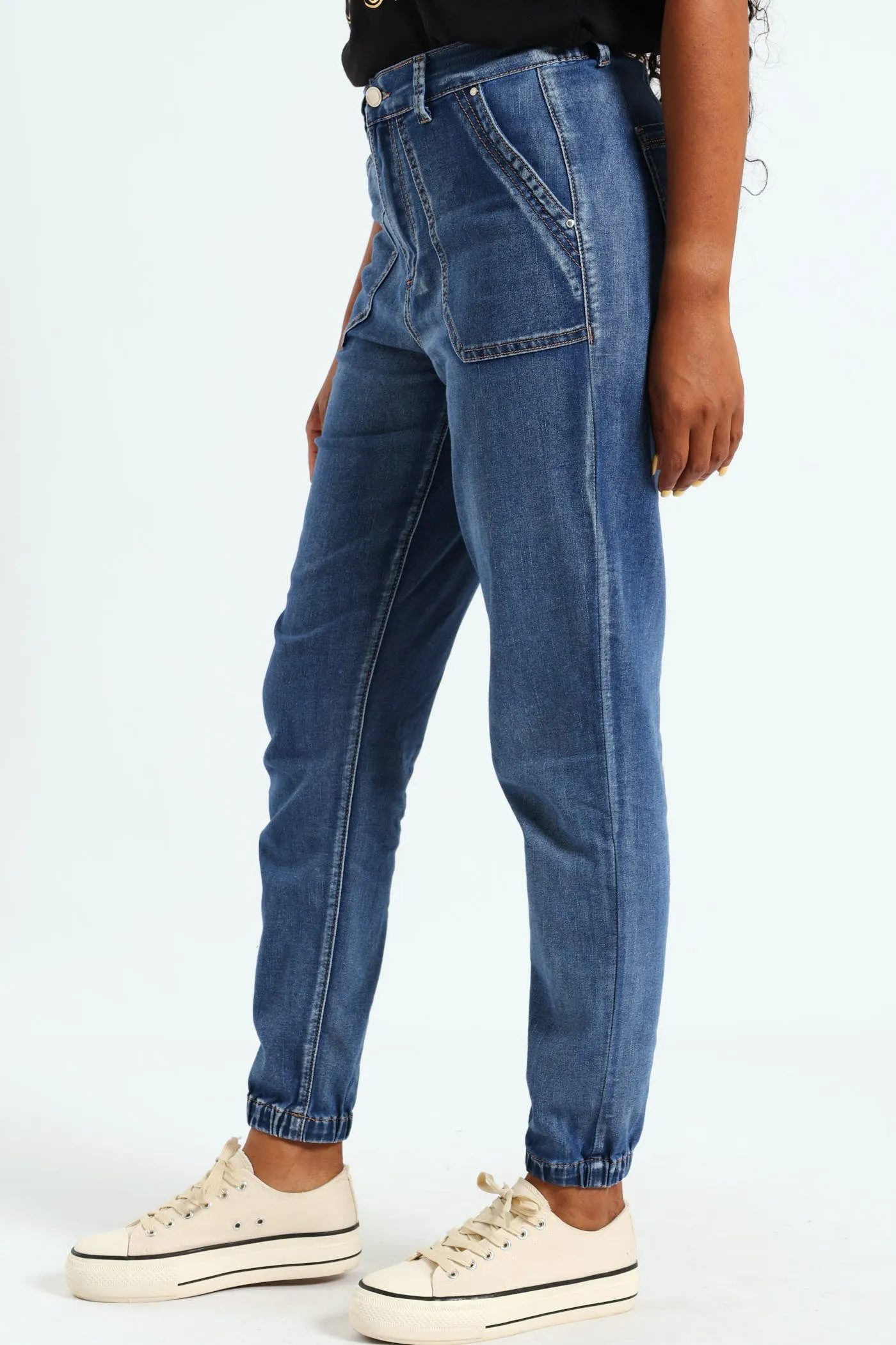 Utility Jogger Jean - Dark Wash Ink sold by Edgars product image thumbnail 3