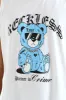 Teddy Muscle Hugger Tee - White sold by Edgars