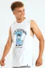 Teddy Muscle Hugger Tee - White sold by Edgars