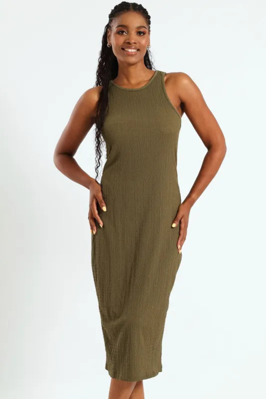 Built Up Racer Column Dress sold by Edgars 