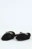 Crochet Push In With Trim - Black sold by Edgars 