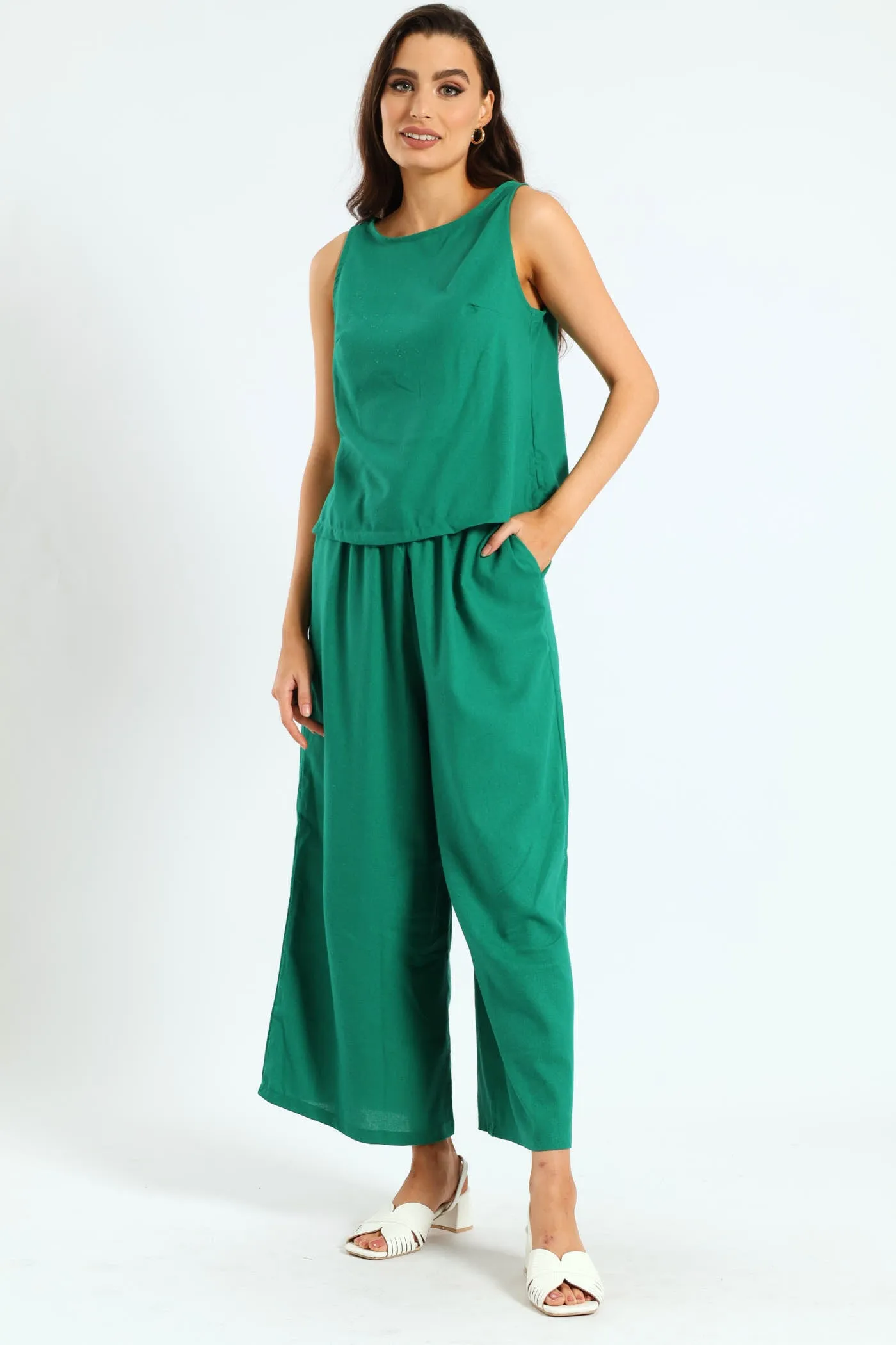 Drapey Shell Tank - Meadow Green sold by Edgars product image thumbnail 3