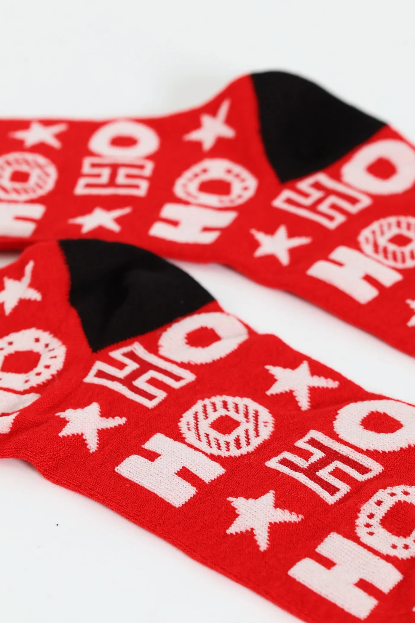 Ho Ho Ho Christmas Socks - Red sold by Edgars product image thumbnail 2