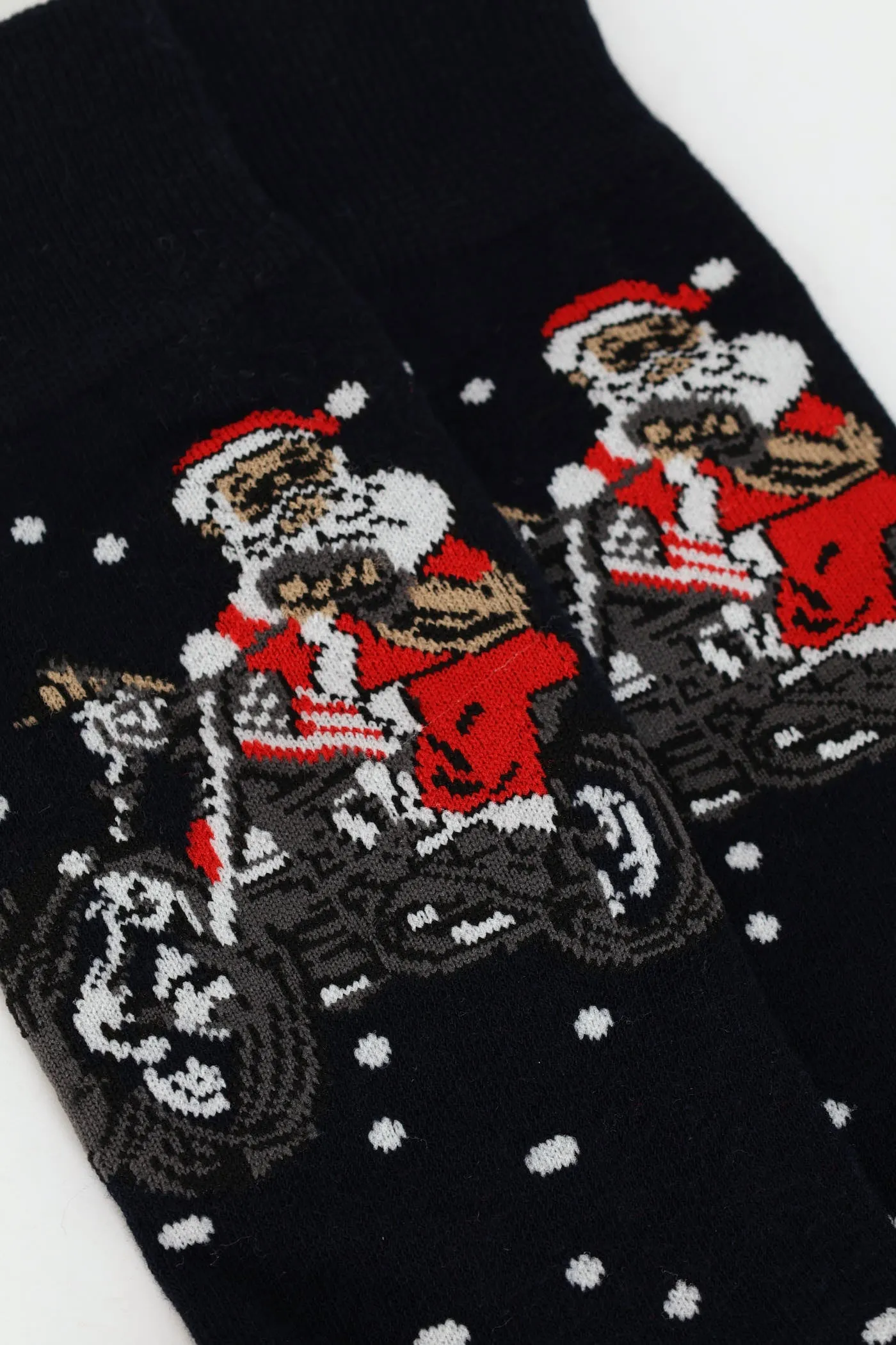 Ho Ho Ho Xmas Socks - Navy sold by Edgars product image thumbnail 2